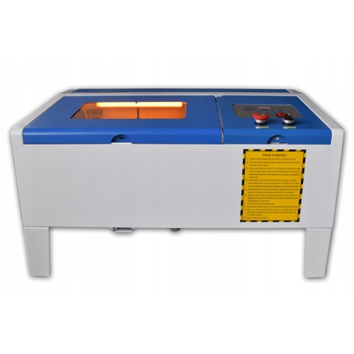 CO2 Laser Plotter 40W 35x24cm + Air Assist + Red Point + Rondgraveermodule